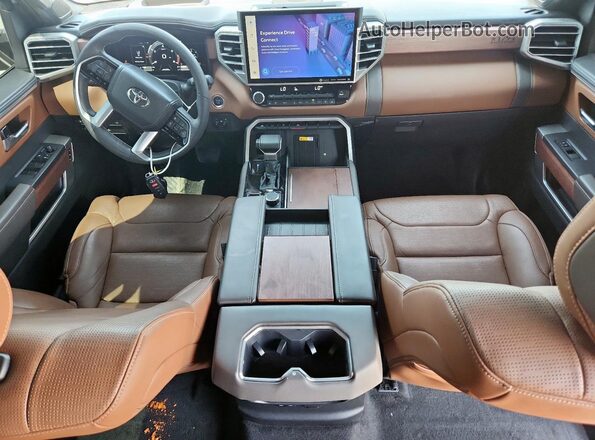5TFMA5DB3RX216629 2024 TOYOTA TUNDRA Silver წინა პანელის ხედი