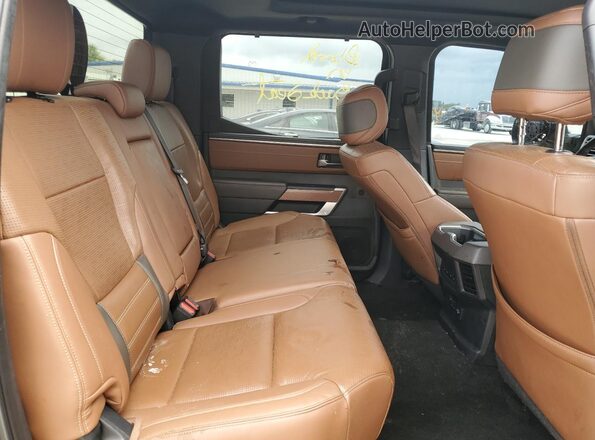 5TFMA5DB4NX016515 2022 TOYOTA TUNDRA Коричневый Вид задних сидений