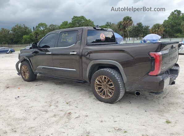 5TFMA5DB4NX016515 2022 TOYOTA TUNDRA Коричневый Задняя левая четверть