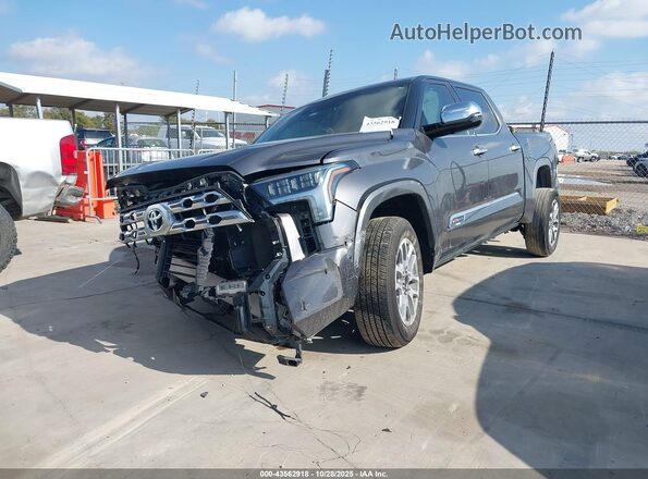 5TFMA5DB7PX121603 2023 TOYOTA TUNDRA Gray Առջևի ձախ երեք քառորդ տեսարան