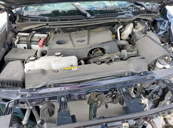 5TFMA5DB8SX251026 2025 TOYOTA TUNDRA Blue Widok wnętrza z tyłu
