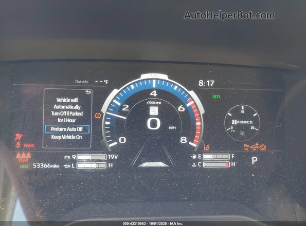 5TFMA5EC1PX013131 2023 TOYOTA TUNDRA Black Vista de los asientos traseros