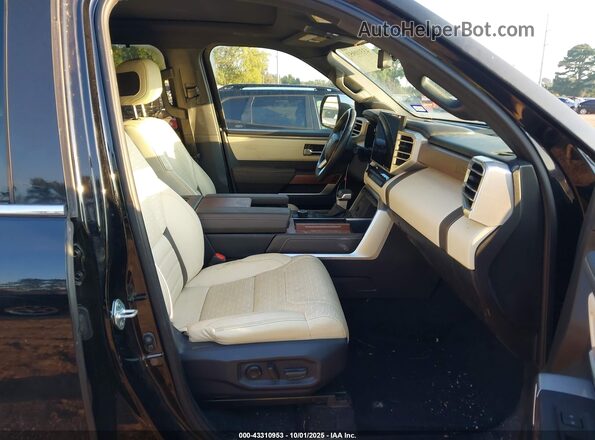 5TFMA5EC1PX013131 2023 TOYOTA TUNDRA Black Vista interior delantera