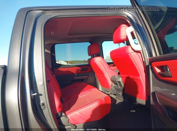 5TFPC5DB0PX022726 2023 TOYOTA TUNDRA HYBRID Gray Widok naklejki z numerem VIN