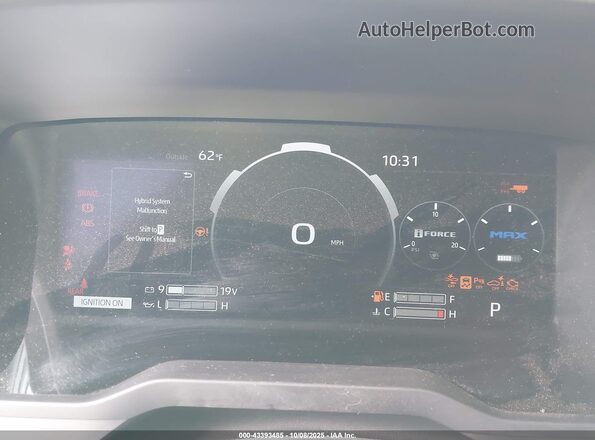 5TFPC5DB0RX076823 2024 TOYOTA TUNDRA HYBRID White Вид задніх сидінь