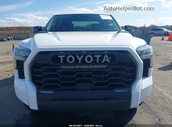 5TFPC5DB8PX016527 2023 TOYOTA TUNDRA HYBRID White Vista del cuadro de instrumentos
