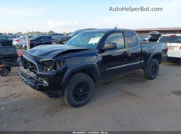 5TFRX5GN2LX178232 2020 TOYOTA TACOMA Black წინა მარცხენა ხედი სამი მეოთხედიდან