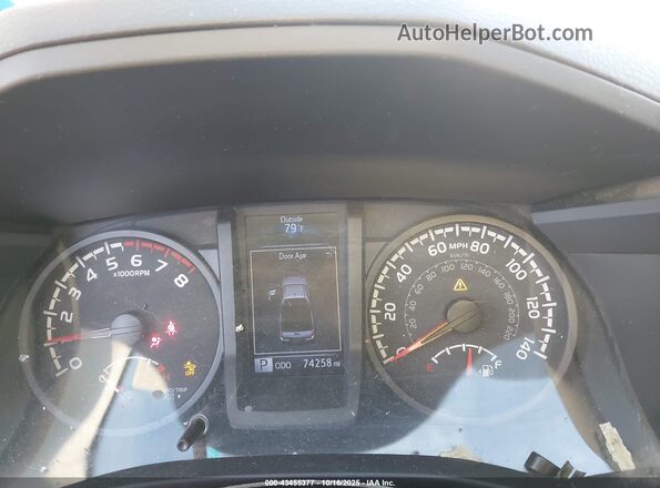 5TFRX5GN2LX178232 2020 TOYOTA TACOMA Black უკანა სავარძლების ხედი