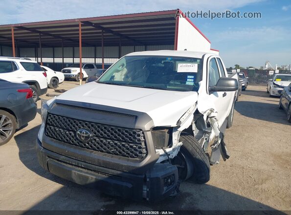 5TFRY5F10MX277175 2021 TOYOTA TUNDRA White Vista tres cuartos delantera izquierda