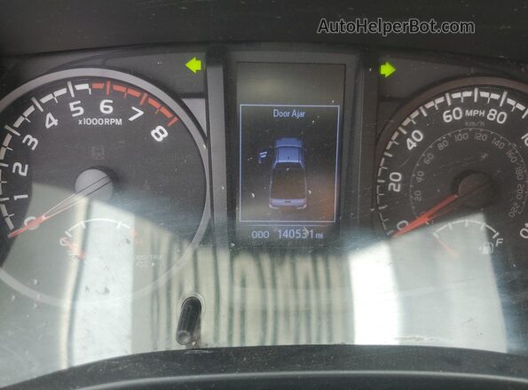 5TFSX5EN7LX073044 2020 TOYOTA TACOMA Белый Вид щитка приборов