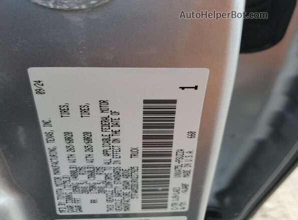 5TFWA5DB1RX237925 2024 TOYOTA LIMITED Серебряный Вид подкапотного пространства