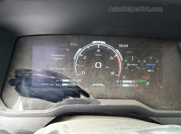 5TFWC5AB7RX003349 2024 TOYOTA LIMITED Белый Вид щитка приборов