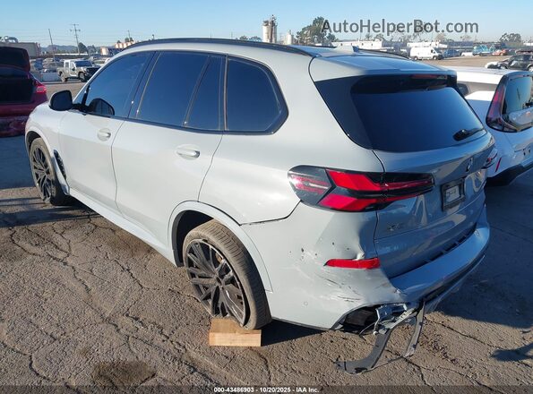 5UX13EU00R9S78326 2024 BMW X5 Gray Задня ліва чверть