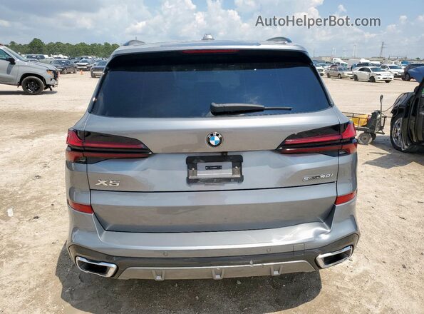 5UX13EU07R9V02935 2024 BMW X5 Silver 