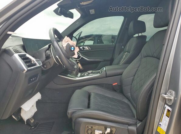5UX13EU07R9V02935 2024 BMW X5 Silver 