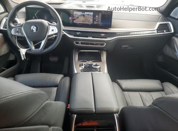5UX23EM06P9R60242 2023 BMW X7 White წინა პანელის ხედი