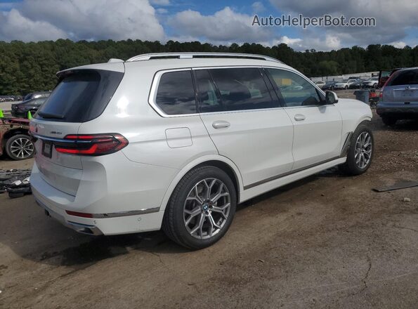 5UX23EM06P9R60242 2023 BMW X7 White უკანა მარჯვენა