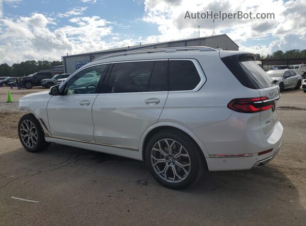 5UX23EM06P9R60242 2023 BMW X7 White უკანა მარცხენა
