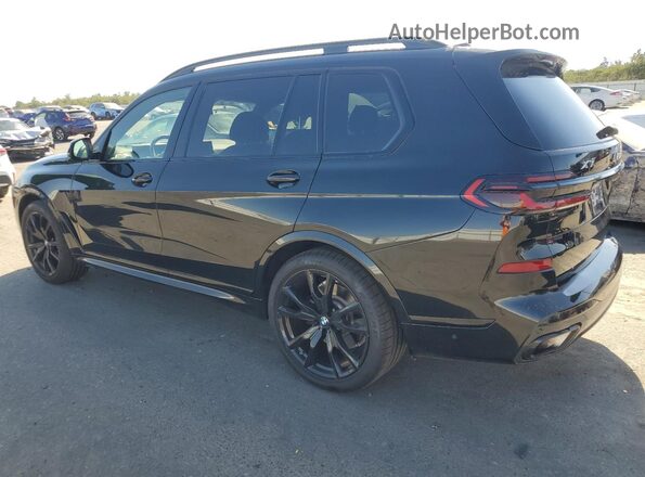 5UX23EM08S9W58217 2025 BMW X7 Черный Задняя левая четверть