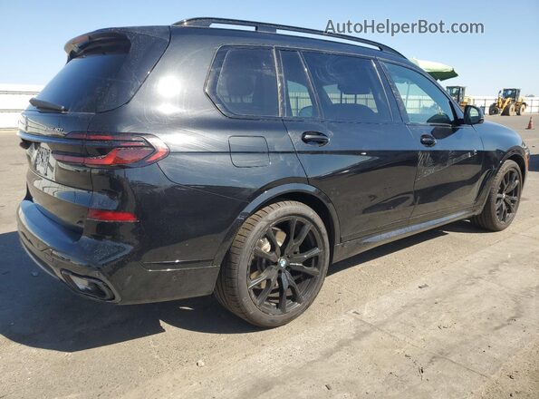 5UX23EM08S9W58217 2025 BMW X7 Черный Задняя правая четверть