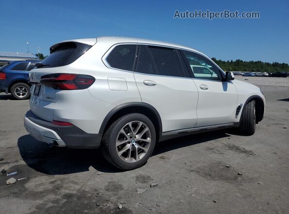 5UX23EU00R9S27249 2024 BMW X5 White 
