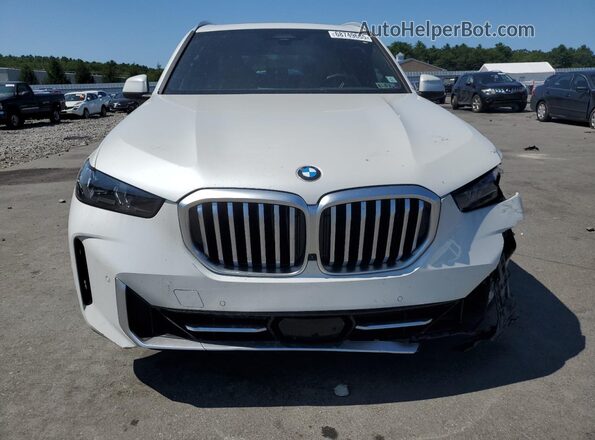 5UX23EU00R9S27249 2024 BMW X5 White 