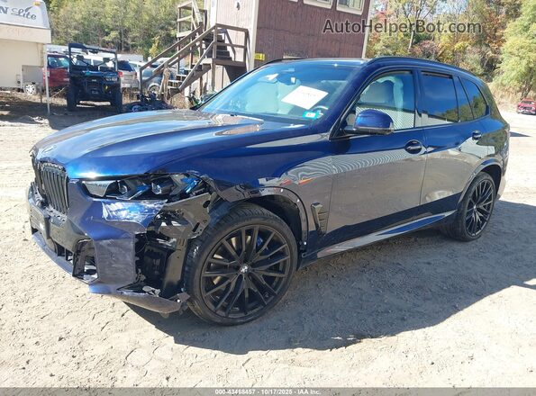 5UX23EU00S9Y02875 2025 BMW X5 Blue 