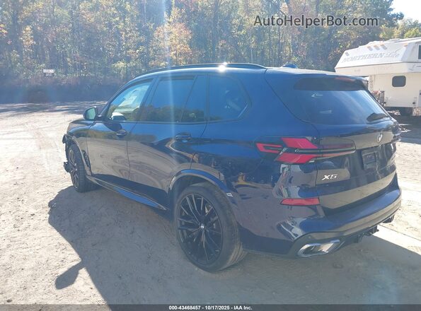 5UX23EU00S9Y02875 2025 BMW X5 Blue 