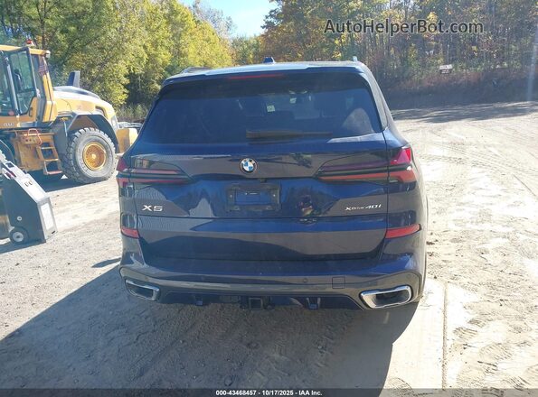 5UX23EU00S9Y02875 2025 BMW X5 Blue 
