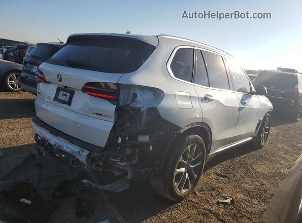 5UX23EU04R9W00356 2024 BMW X5 White Trasero derecho