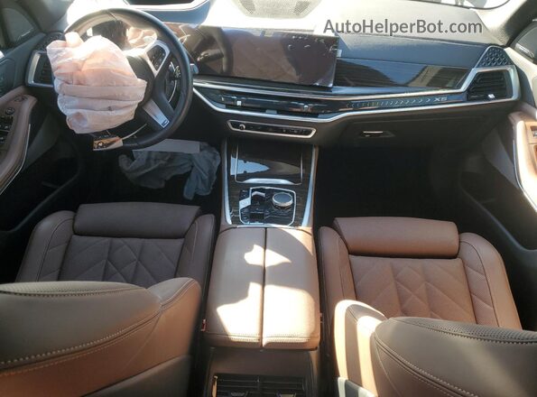 5UX23EU04S9W50857 2025 BMW X5 Black წინა პანელის ხედი