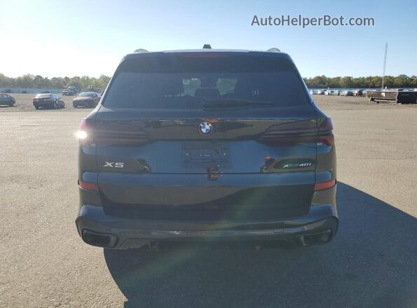 5UX23EU04S9W50857 2025 BMW X5 Black უკანა ხედი
