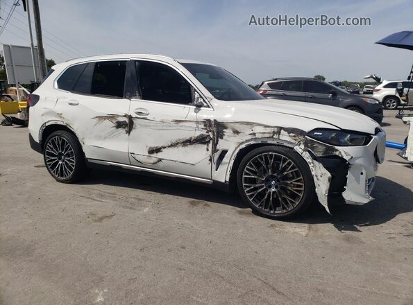 5UX23EU05S9008440 2025 BMW X5 White Առջևի աջ