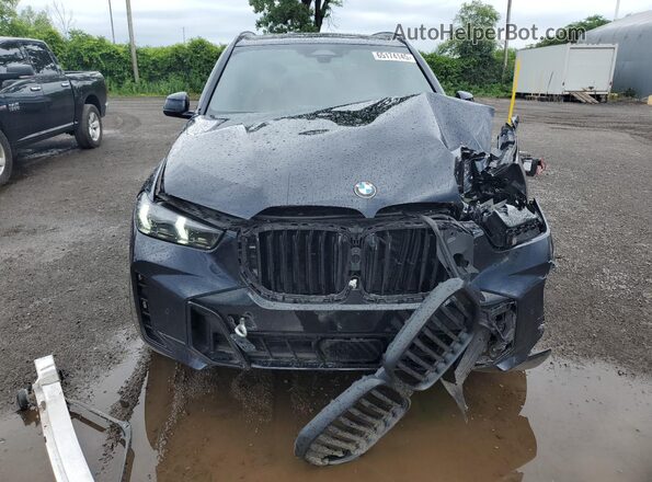 5UX23EU05S9Z25328 2025 BMW X5 Black Front view