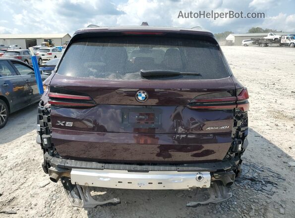 5UX23EU09S9X15833 2025 BMW X5 Purple 