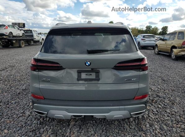 5UX23EU09S9Z67906 2025 BMW X5 Серебряный Вид сзади