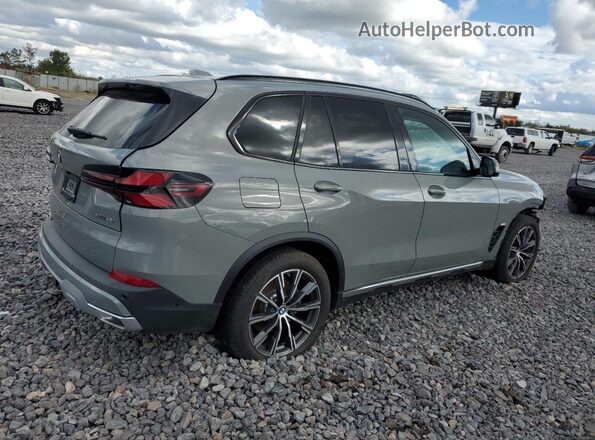 5UX23EU09S9Z67906 2025 BMW X5 Серебряный Задняя правая четверть