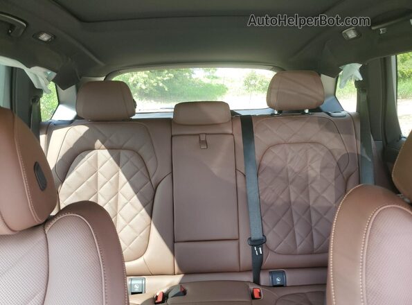 5UX23EU09S9Z76993 2025 BMW X5 Зеленый Вид задних сидений