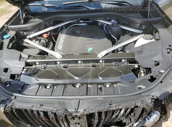 5UX23EU09S9Z76993 2025 BMW X5 Зеленый Вид подкапотного пространства