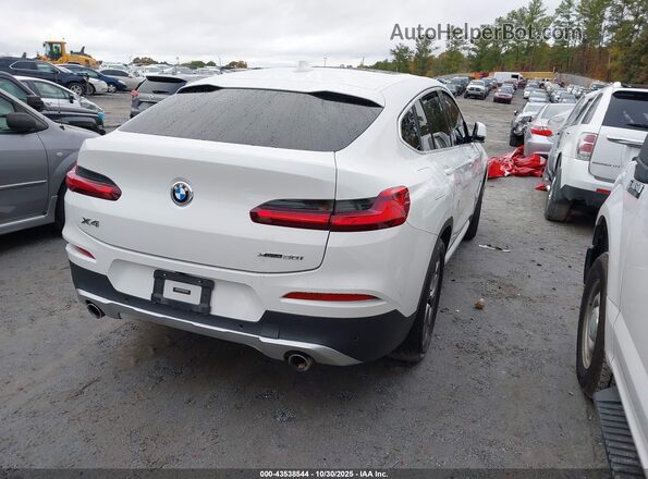 5UX2V1C03L9B47300 2020 BMW X4 White Tył prawy
