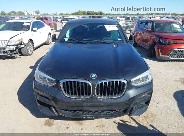 5UX2V1C04L9C56655 2020 BMW X4 Black Widok zestawu wskaźników