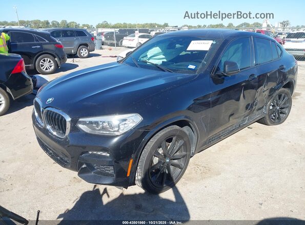 5UX2V1C04L9C56655 2020 BMW X4 Black Przód lewy