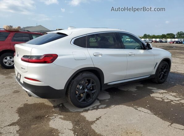 5UX2V1C05M9E84889 2021 BMW X4 White უკანა მარჯვენა