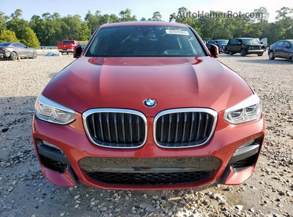 5UX2V1C05M9G24200 2021 BMW X4 Red Front view