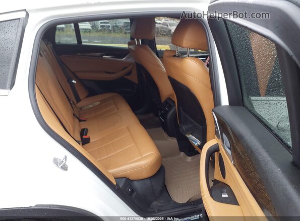 5UX2V1C08L9B34705 2020 BMW X4 White VIN կոդի պիտակի տեսք