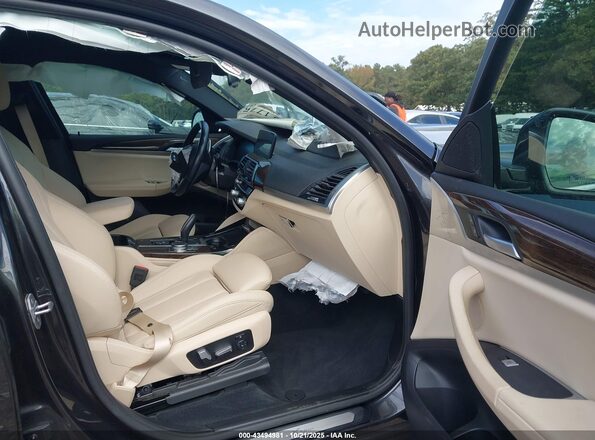 5UX2V1C0XL9C64730 2020 BMW X4 Gray Widok wnętrza z przodu