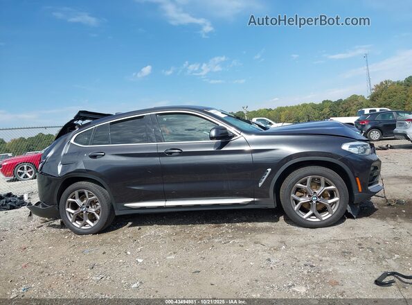 5UX2V1C0XL9C64730 2020 BMW X4 Gray Widok wnętrza z tyłu