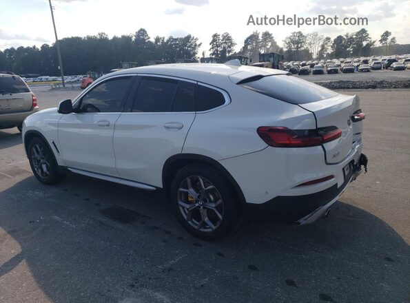 5UX2V1C0XM9G39856 2021 BMW X4 White უკანა მარცხენა