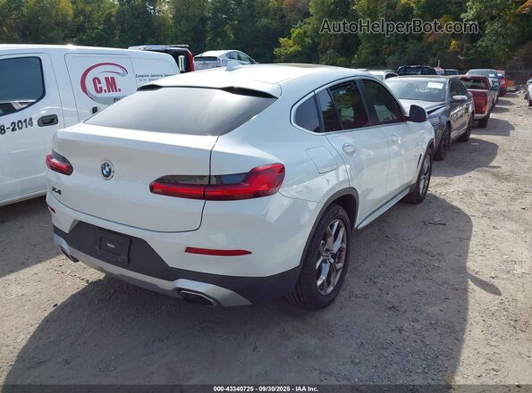 5UX33DT03N9M96131 2022 BMW X4 White უკანა მარჯვენა
