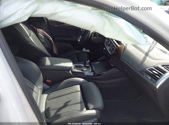 5UX33DT03N9M96131 2022 BMW X4 White წინა სალონის ხედი
